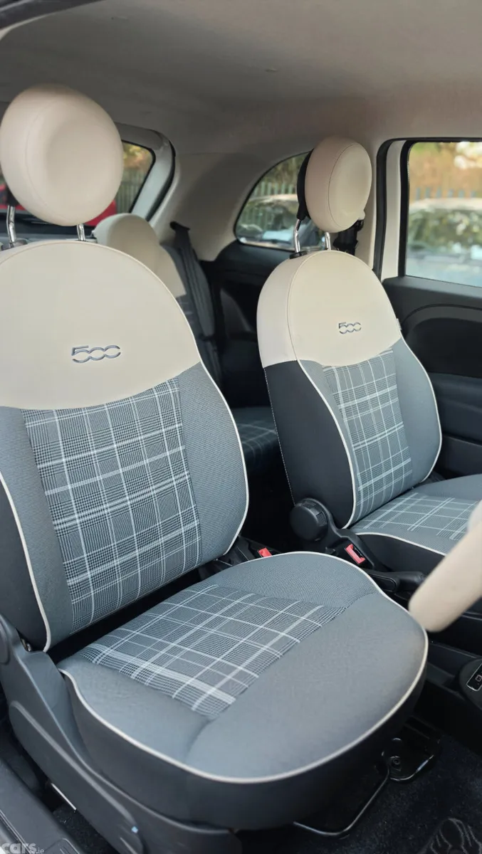 Fiat 500 Hatchback, Petrol, 2019, White