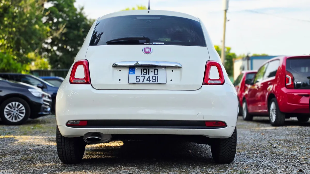 Fiat 500 Hatchback, Petrol, 2019, White