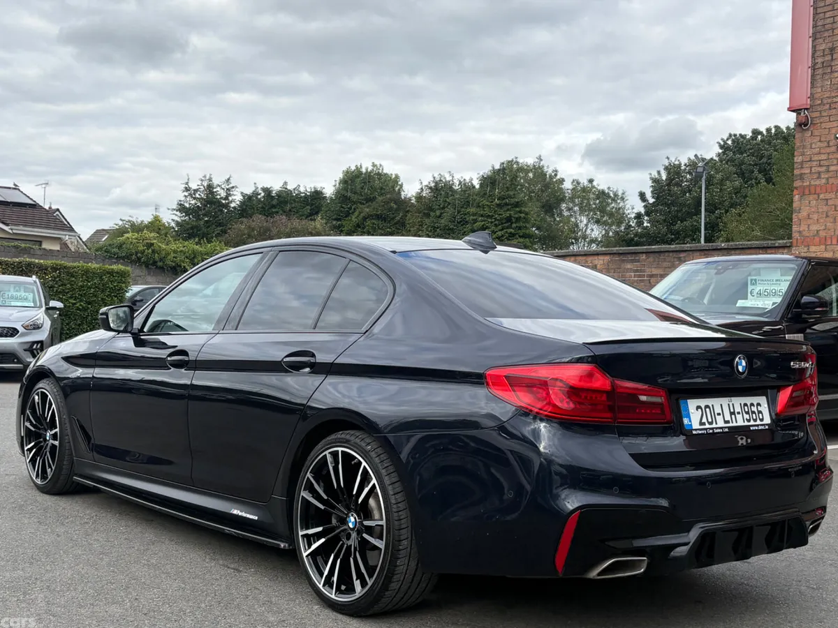 BMW 5-Series Saloon, Diesel, 2020, Black