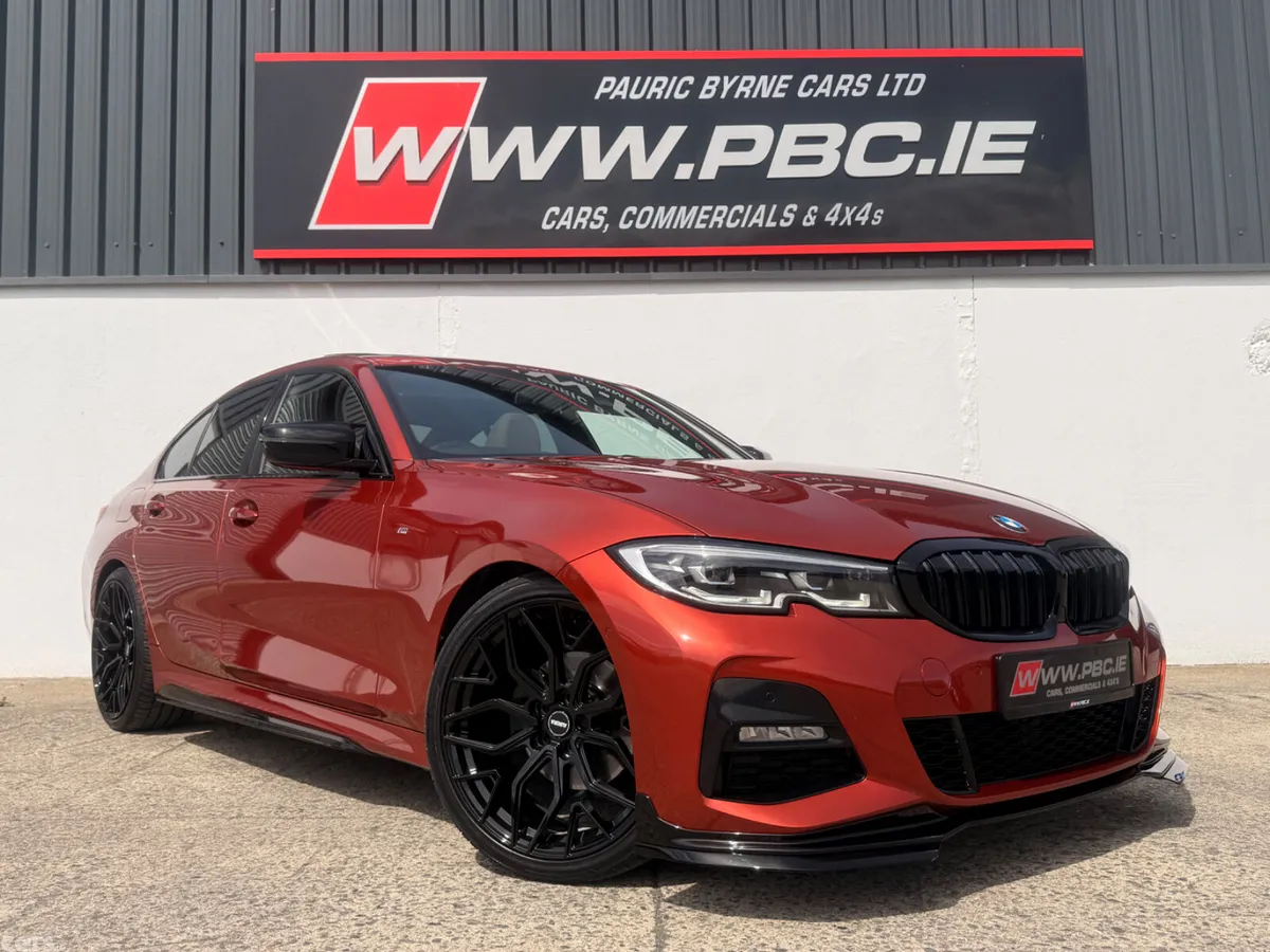 BMW 3-Series Saloon, Diesel Hybrid, 2022, Orange