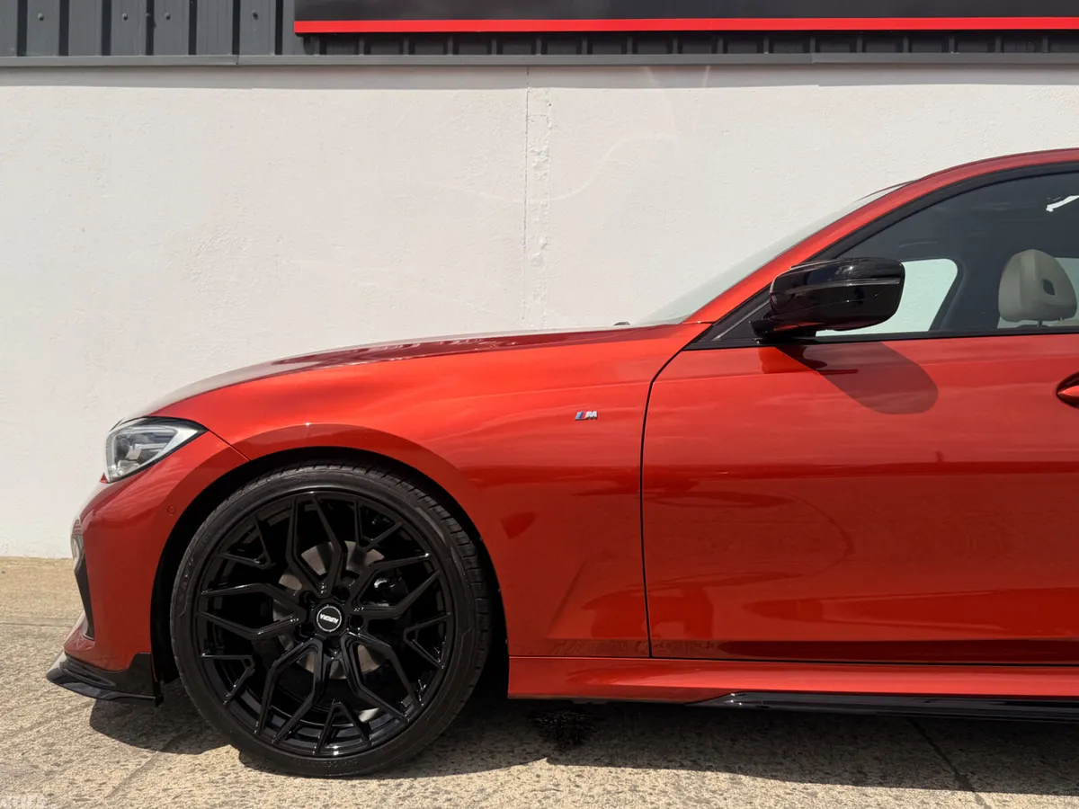 BMW 3-Series Saloon, Diesel Hybrid, 2022, Orange
