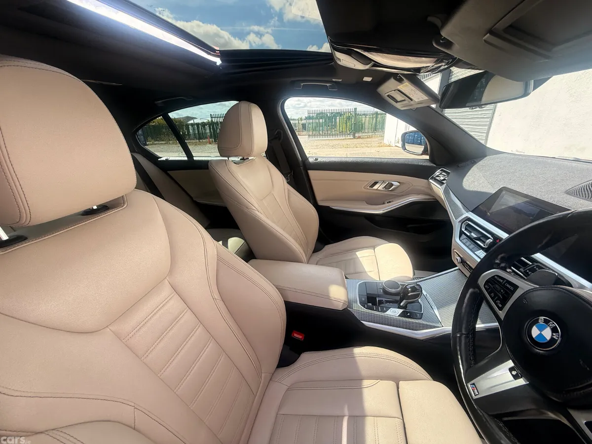 BMW 3-Series Saloon, Diesel Hybrid, 2022, Orange