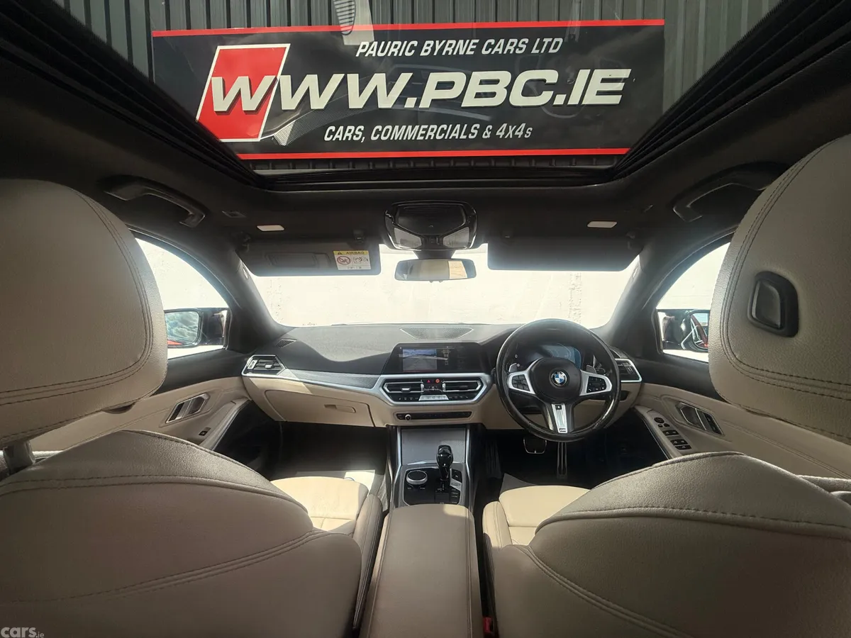BMW 3-Series Saloon, Diesel Hybrid, 2022, Orange