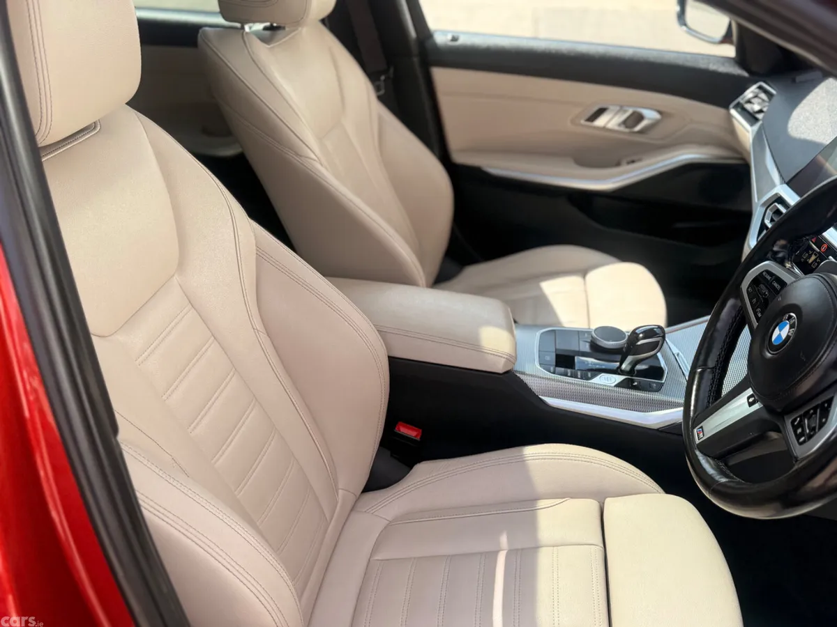BMW 3-Series Saloon, Diesel Hybrid, 2022, Orange
