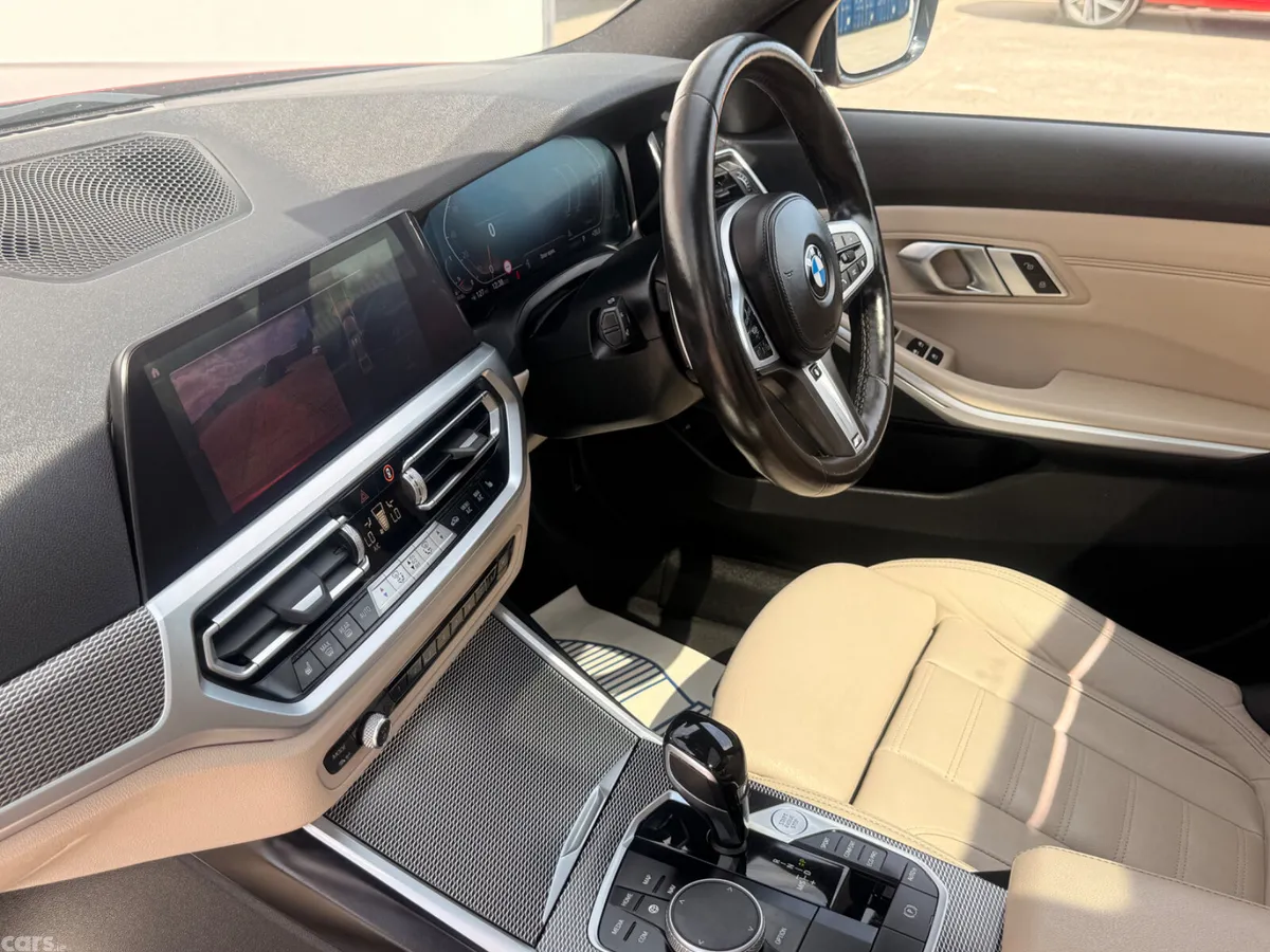 BMW 3-Series Saloon, Diesel Hybrid, 2022, Orange