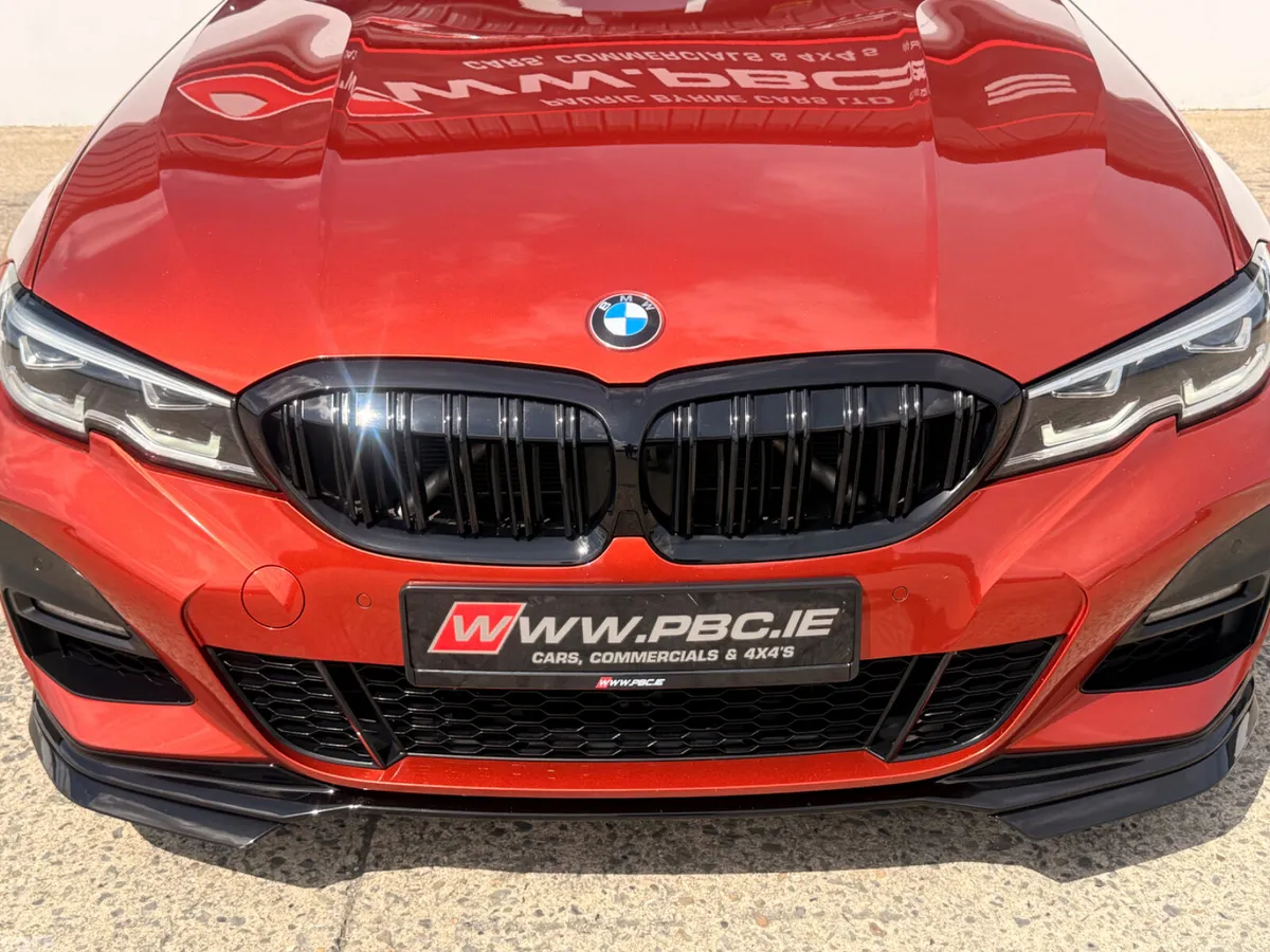 BMW 3-Series Saloon, Diesel Hybrid, 2022, Orange