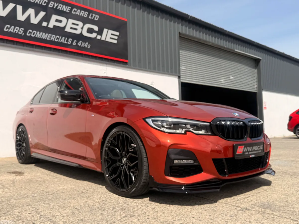 BMW 3-Series Saloon, Diesel Hybrid, 2022, Orange