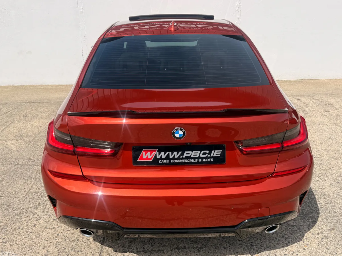 BMW 3-Series Saloon, Diesel Hybrid, 2022, Orange