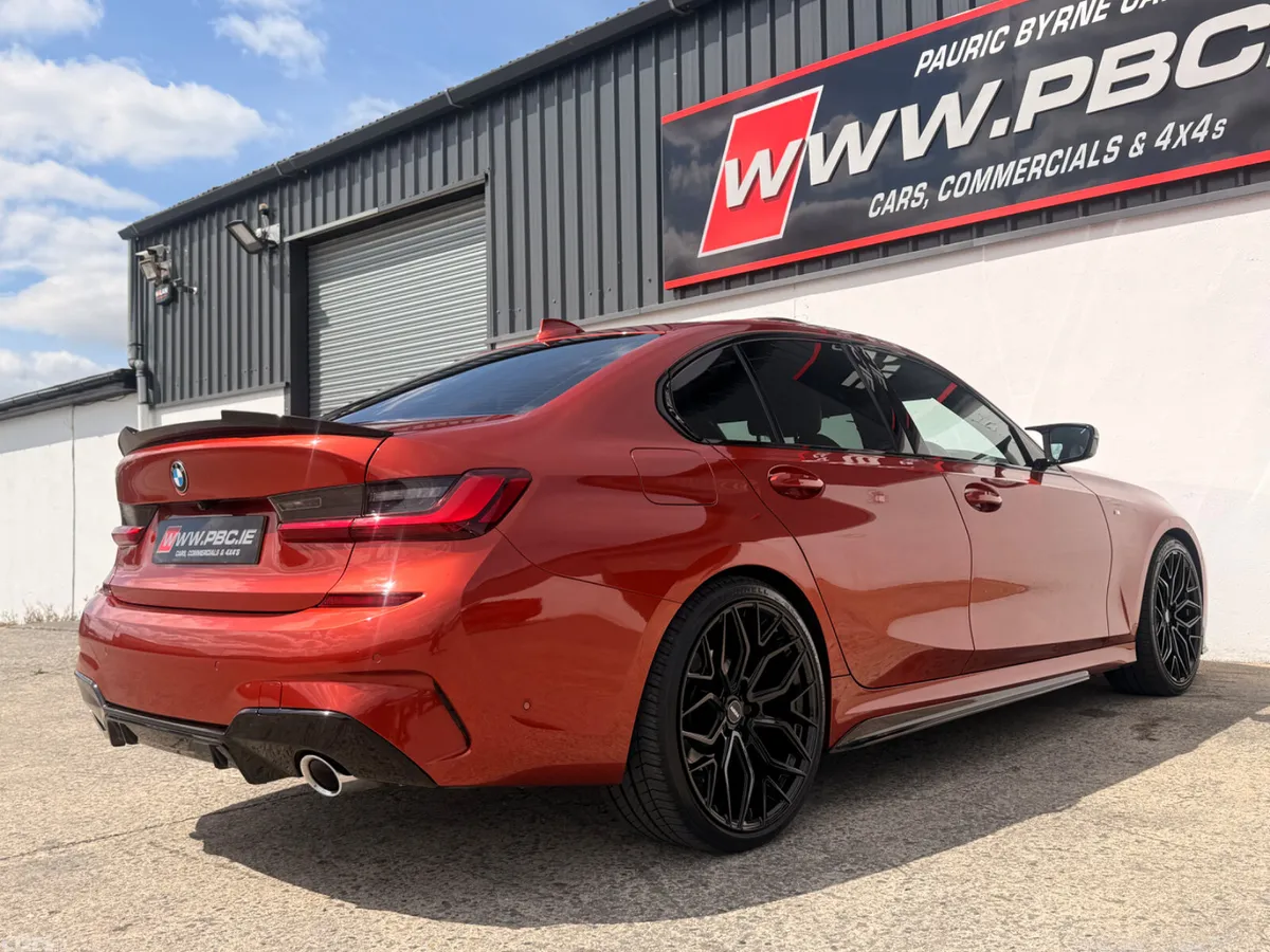 BMW 3-Series Saloon, Diesel Hybrid, 2022, Orange