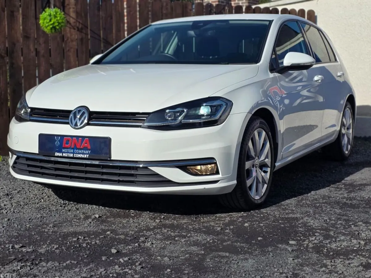 Volkswagen Golf Hatchback, Petrol, 2018, White