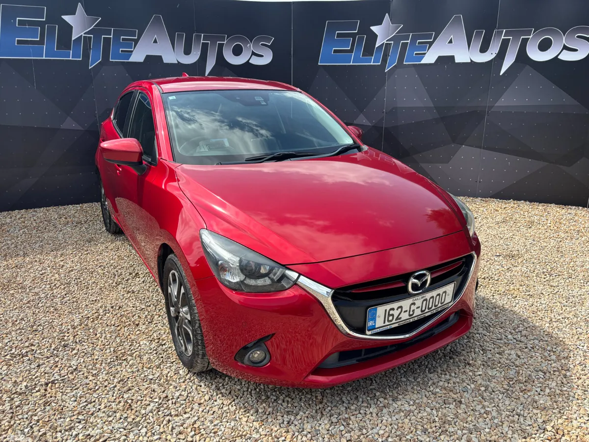 Mazda Demio Hatchback, Diesel, 2016, Red