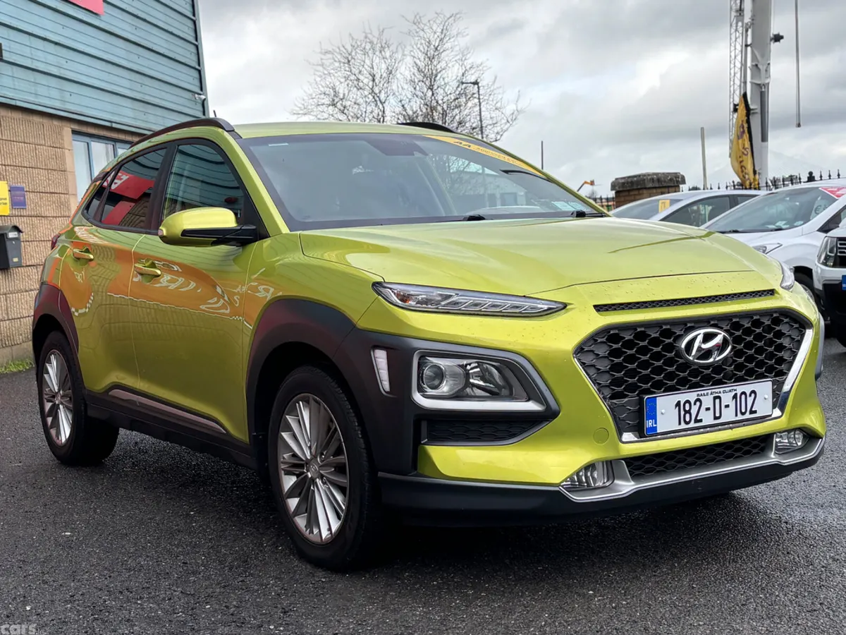 Hyundai KONA MPV, Petrol, 2018, Green