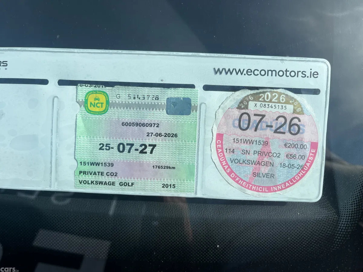 Volkswagen Golf Estate, Petrol, 2015, Silver