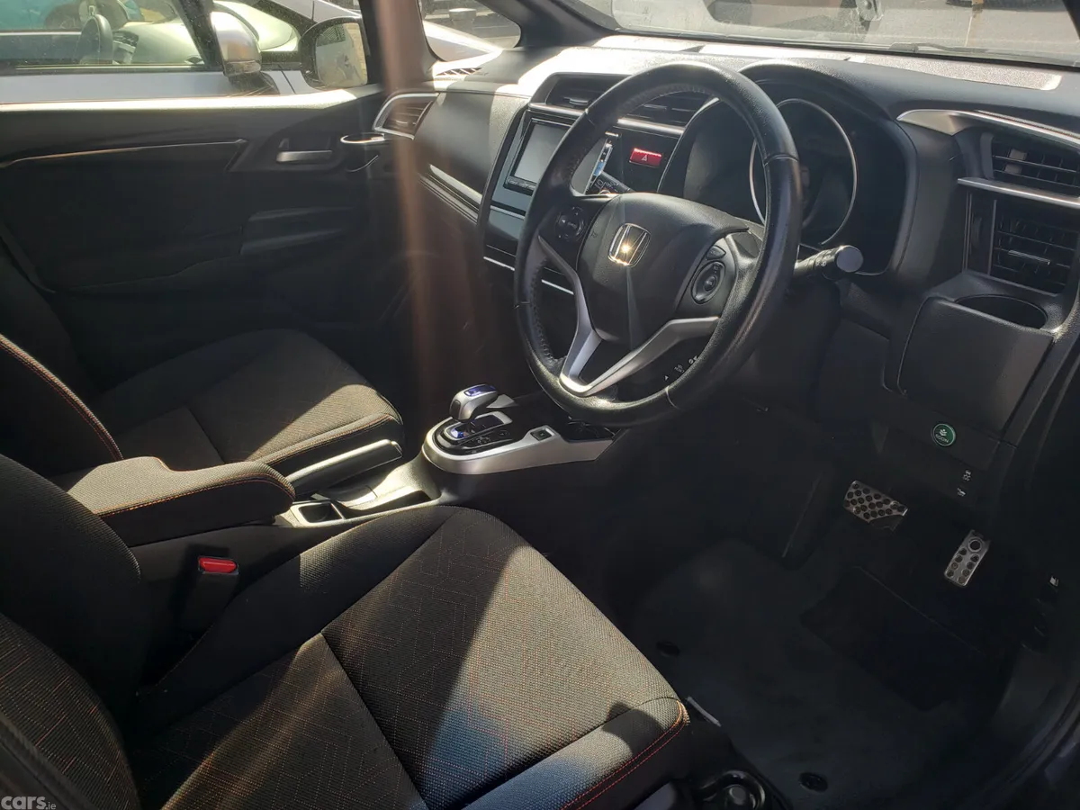 Honda Fit Hatchback, Petrol Hybrid, 2014, Black