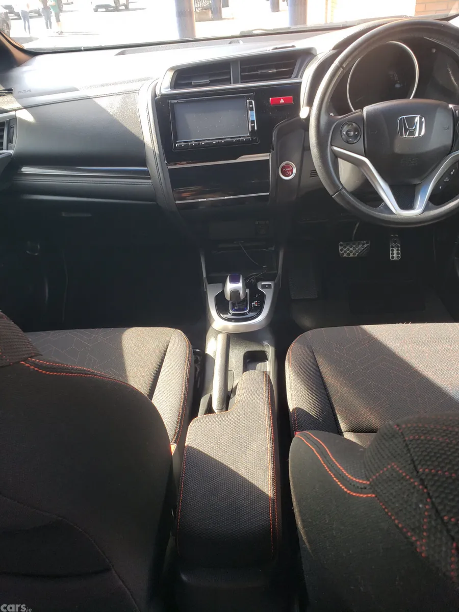 Honda Fit Hatchback, Petrol Hybrid, 2014, Black