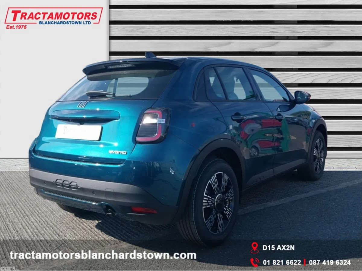 Fiat 600 Hatchback, Petrol Hybrid, 2026, Blue