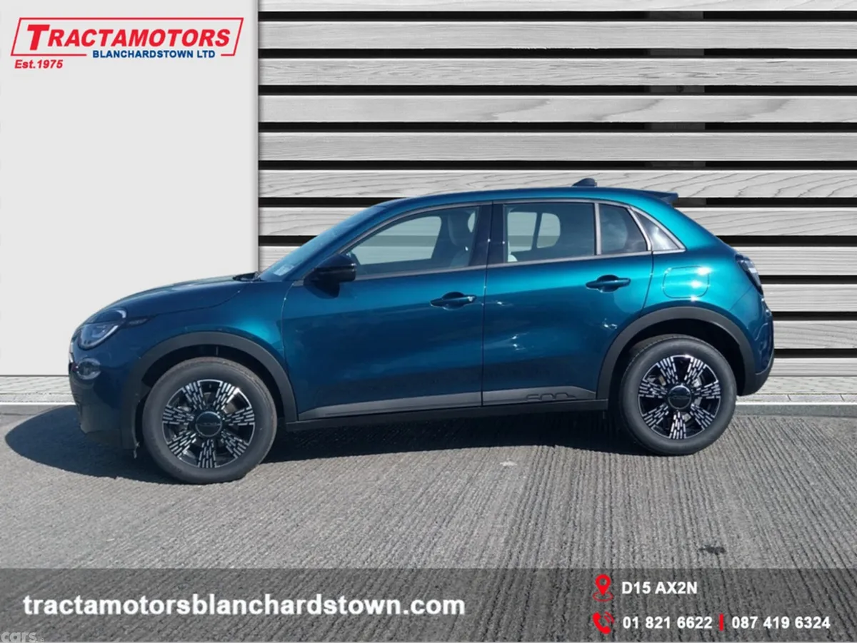 Fiat 600 Hatchback, Petrol Hybrid, 2026, Blue