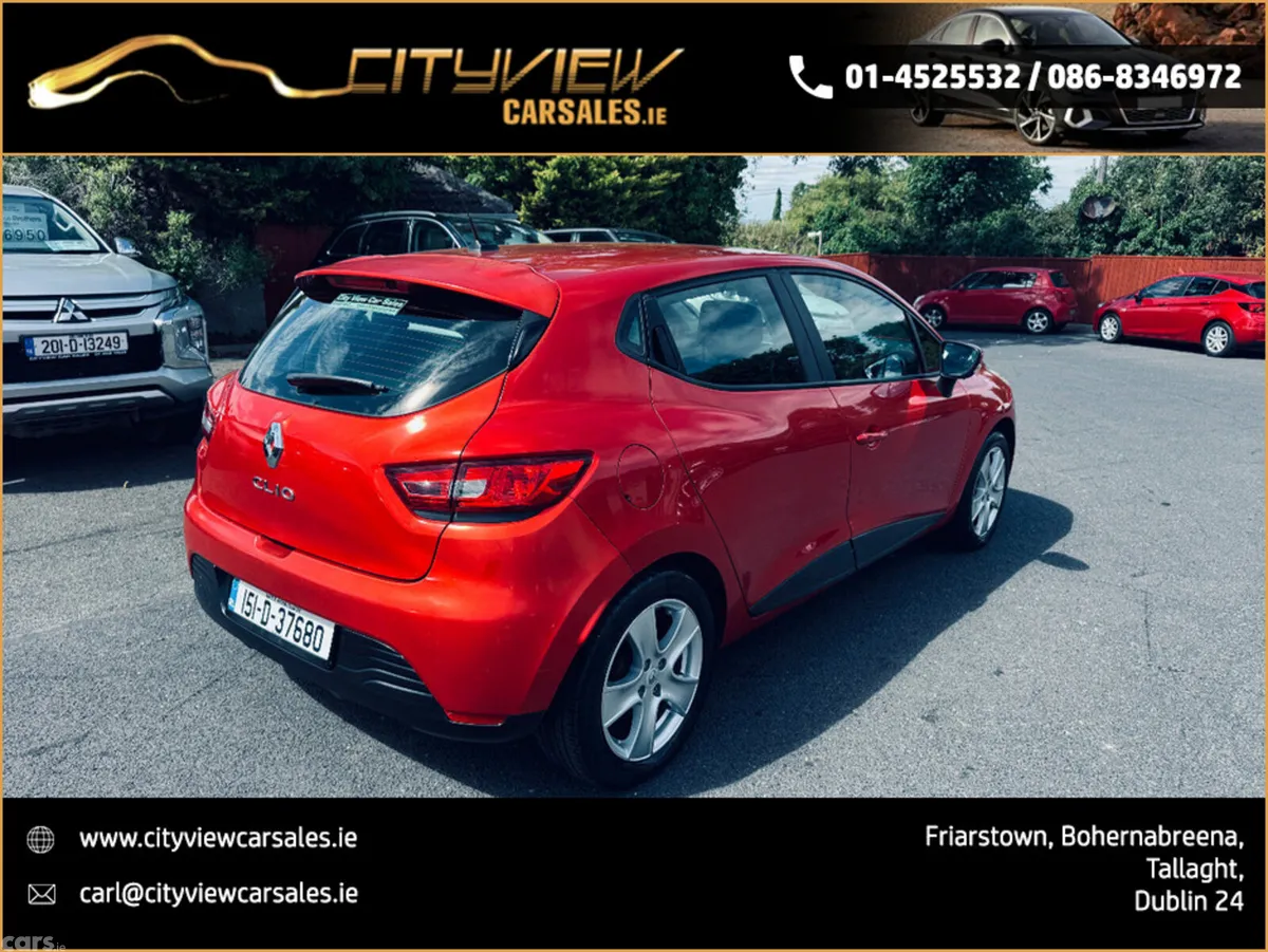 Renault Clio Hatchback, Petrol, 2015, Red