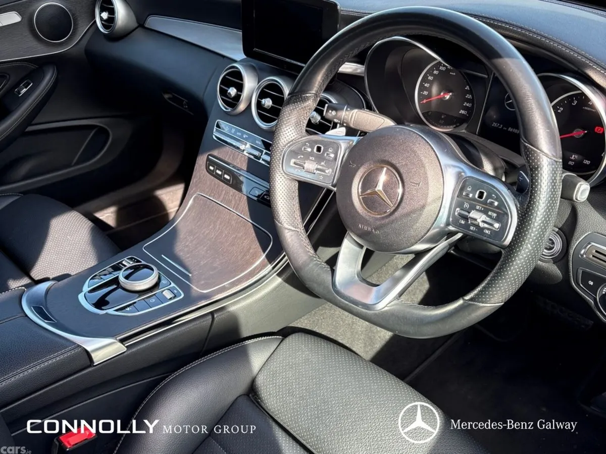 Mercedes-Benz C-Class Coupe, Petrol, 2021, Black
