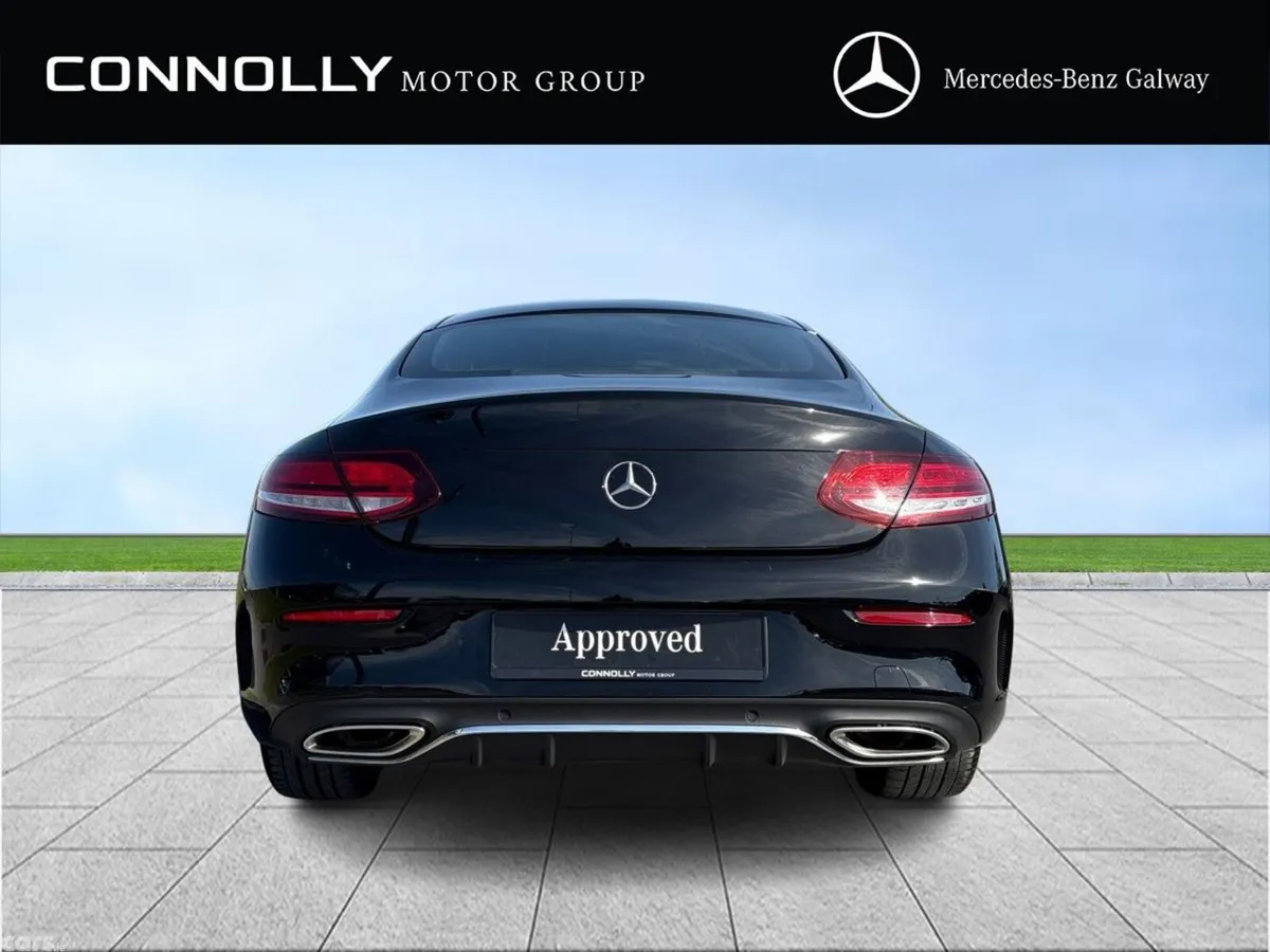 Mercedes-Benz C-Class Coupe, Petrol, 2021, Black