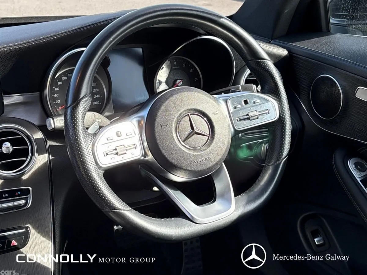 Mercedes-Benz C-Class Coupe, Petrol, 2021, Black