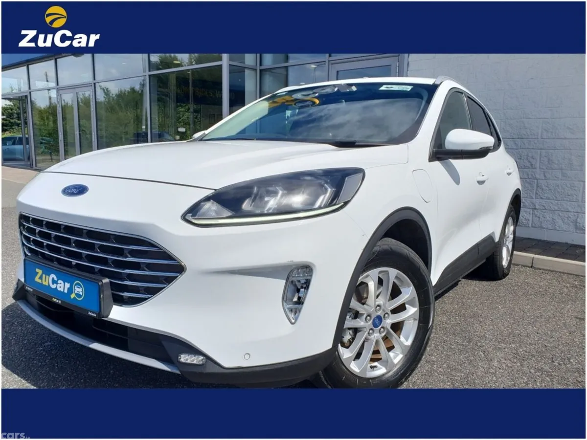 Ford Kuga SUV, Petrol Plug-in Hybrid, 2023, White