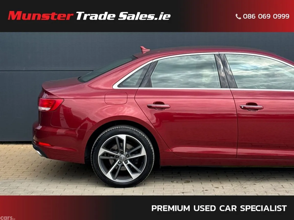 Audi A4 Saloon, Diesel, 2019, Red