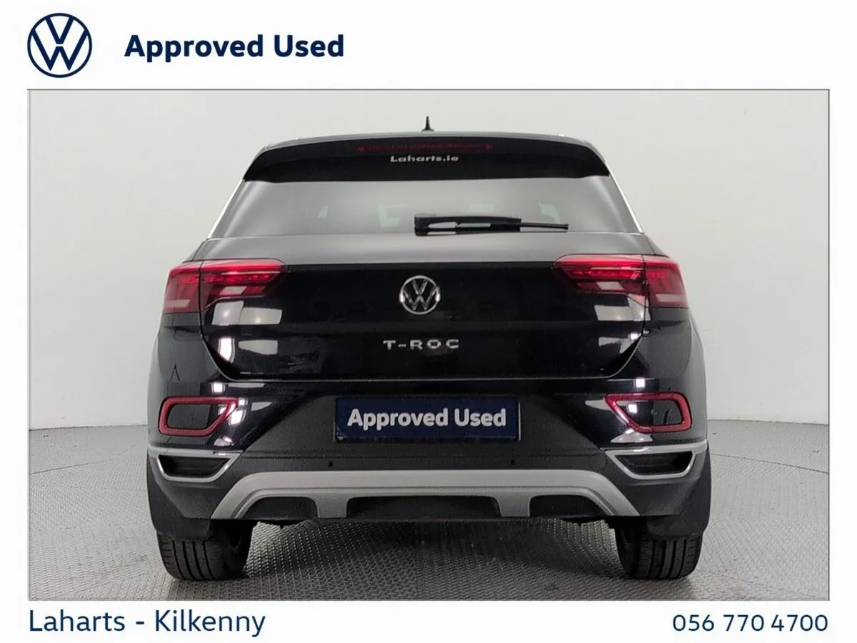 Volkswagen T-Roc SUV, Petrol, 2023, Black