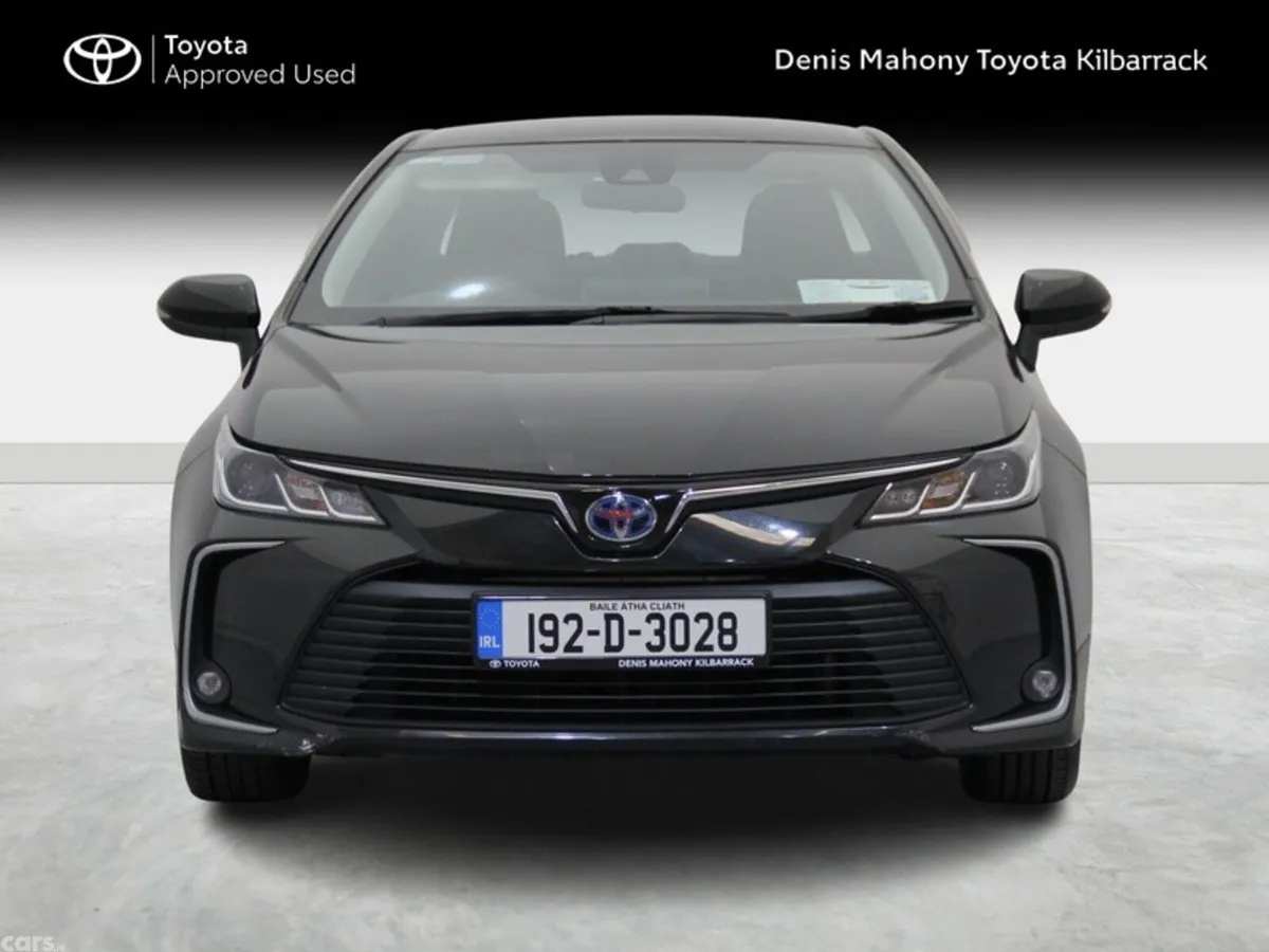 Toyota Corolla Saloon, Petrol Hybrid, 2019, Black