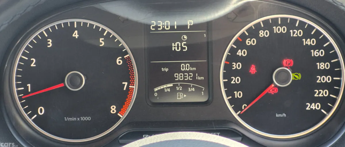 Volkswagen Polo Hatchback, Petrol, 2014, Red