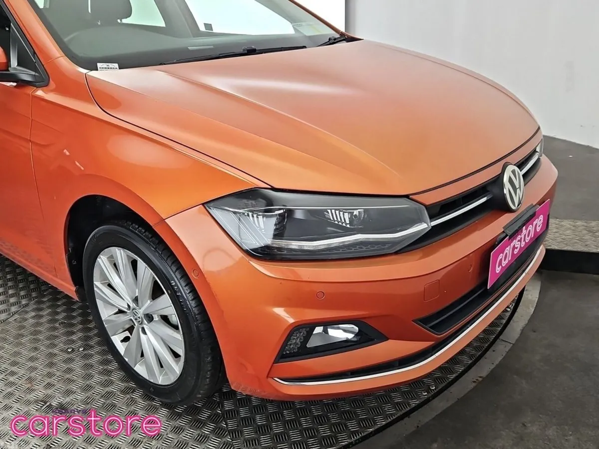 Volkswagen Polo Hatchback, Petrol, 2019, Orange