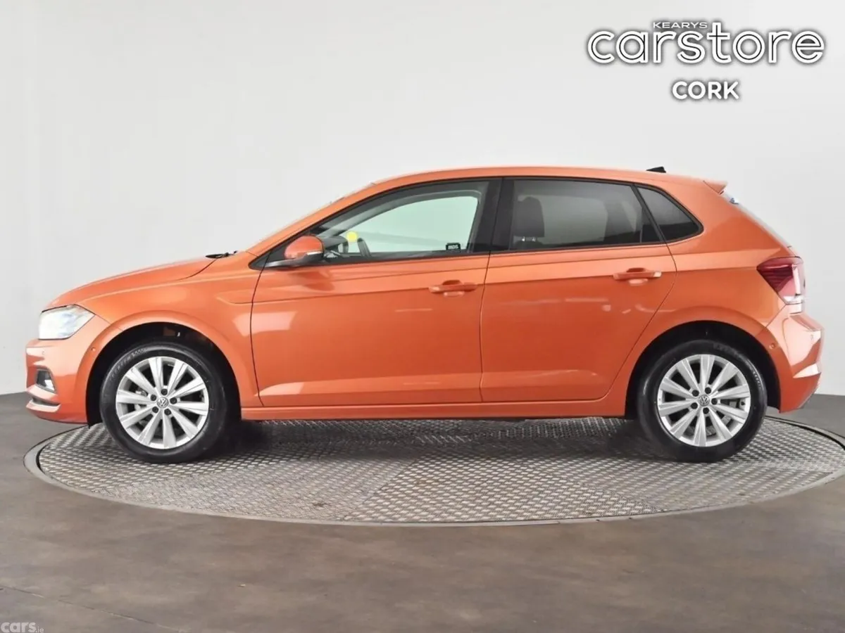 Volkswagen Polo Hatchback, Petrol, 2019, Orange