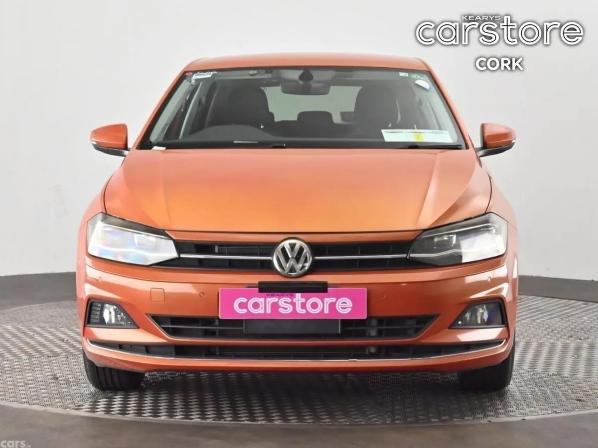 Volkswagen Polo Hatchback, Petrol, 2019, Orange