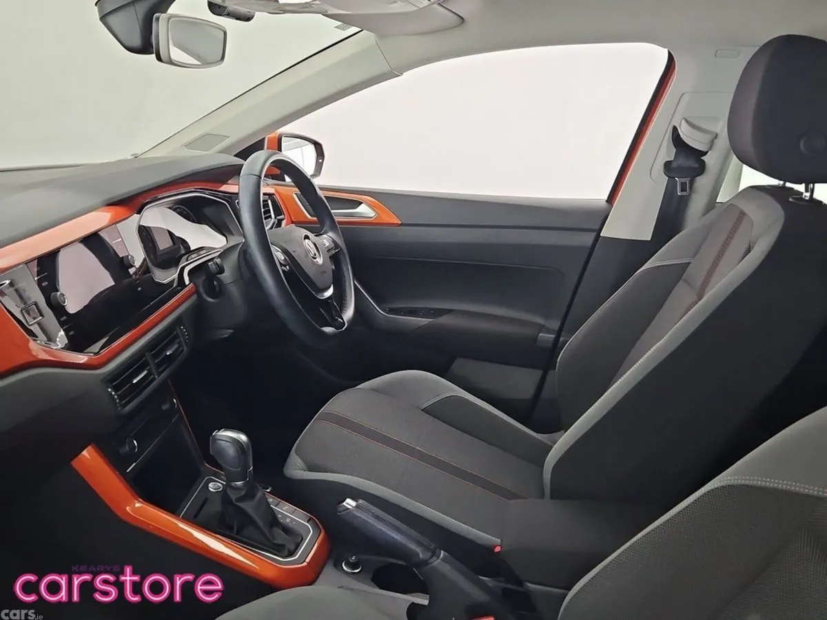 Volkswagen Polo Hatchback, Petrol, 2019, Orange