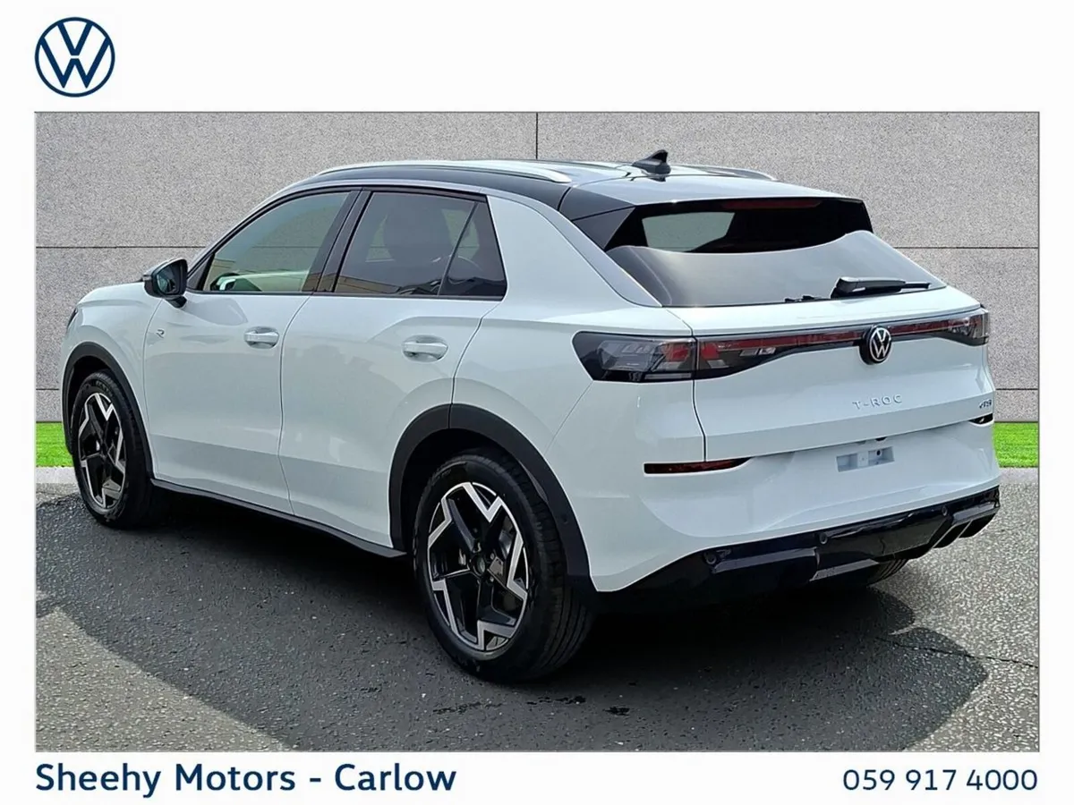 Volkswagen T-Roc SUV, Petrol Hybrid, 2027, White
