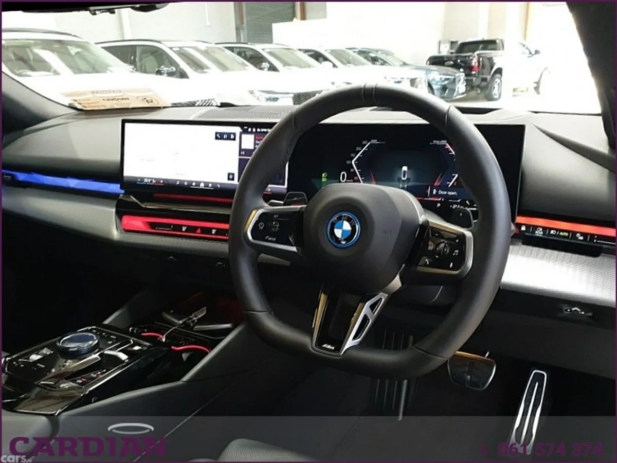 BMW 5-Series Saloon, Petrol Hybrid, 2026, White