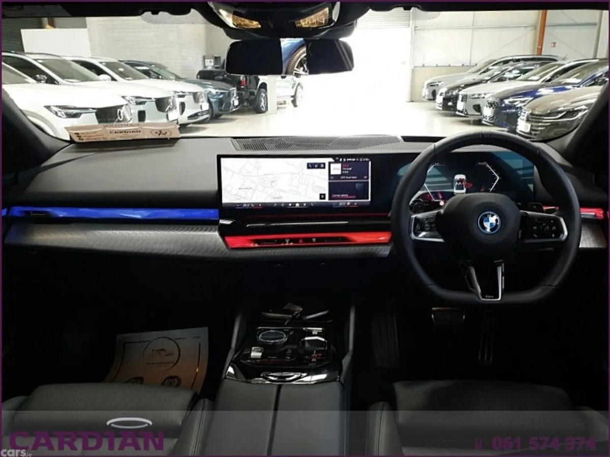 BMW 5-Series Saloon, Petrol Hybrid, 2026, White