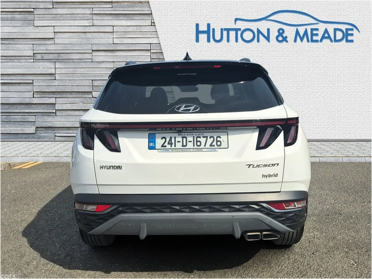 Hyundai Tucson SUV, Petrol Hybrid, 2024, White