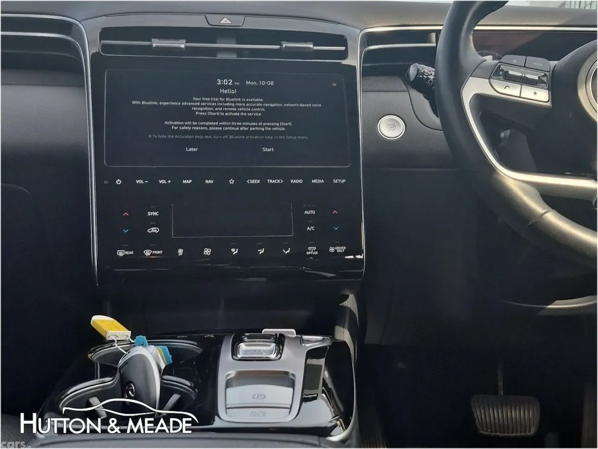 Hyundai Tucson SUV, Petrol Hybrid, 2024, White