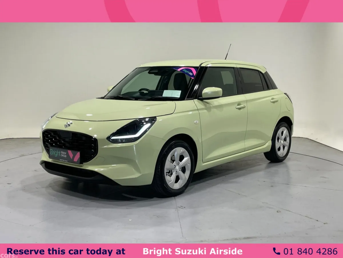 Suzuki Swift Hatchback, Petrol Hybrid, 2027, Yellow