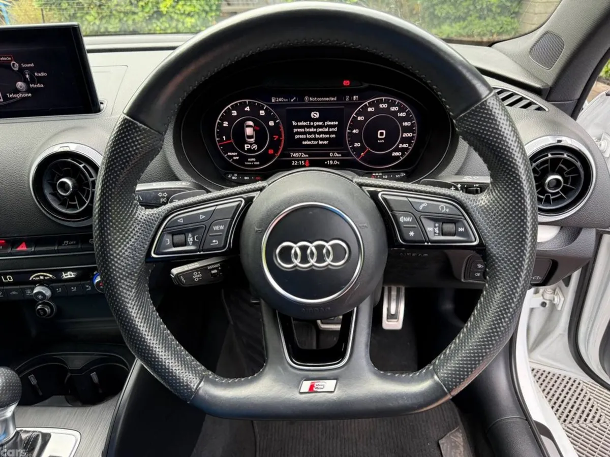 Audi A3 Saloon, Petrol, 2017, White