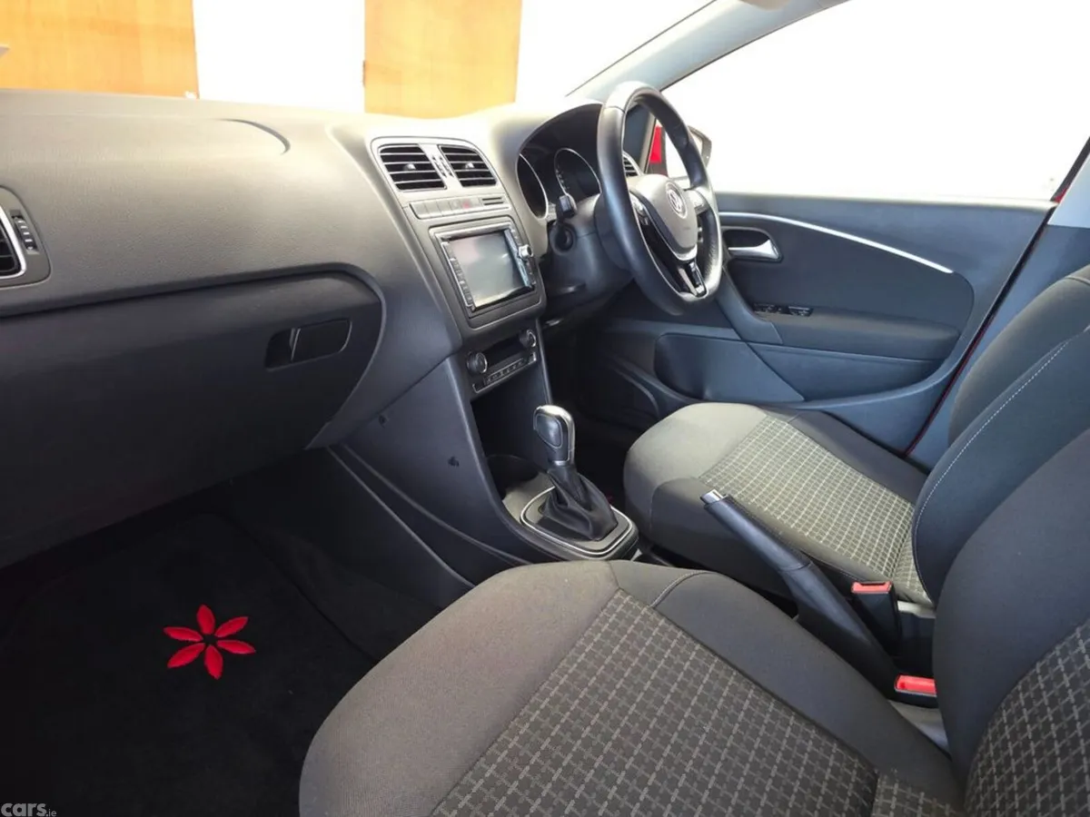 Volkswagen Polo Hatchback, Petrol, 2017, Red