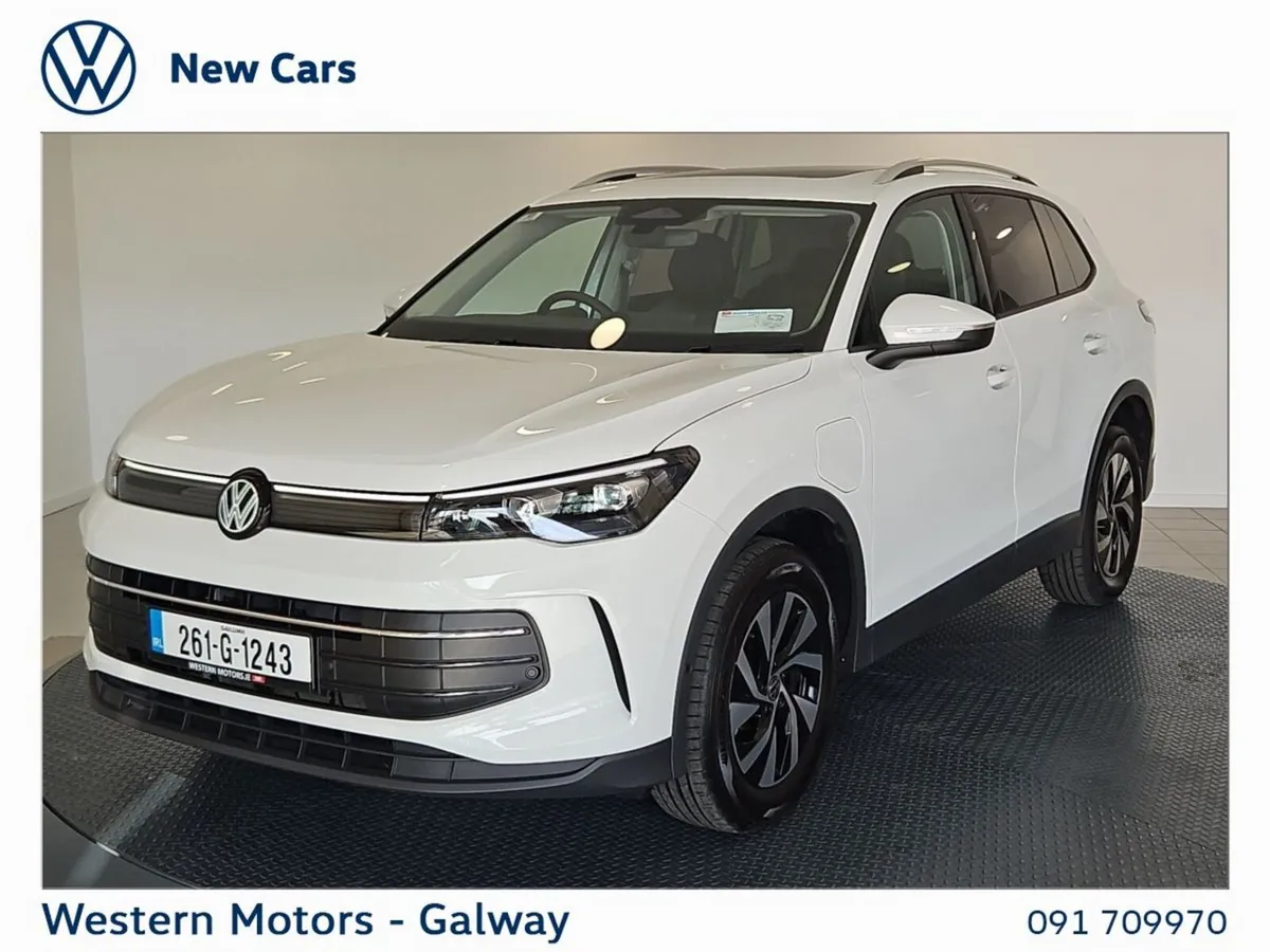 Volkswagen Tiguan SUV, Petrol Plug-in Hybrid, 2026, White