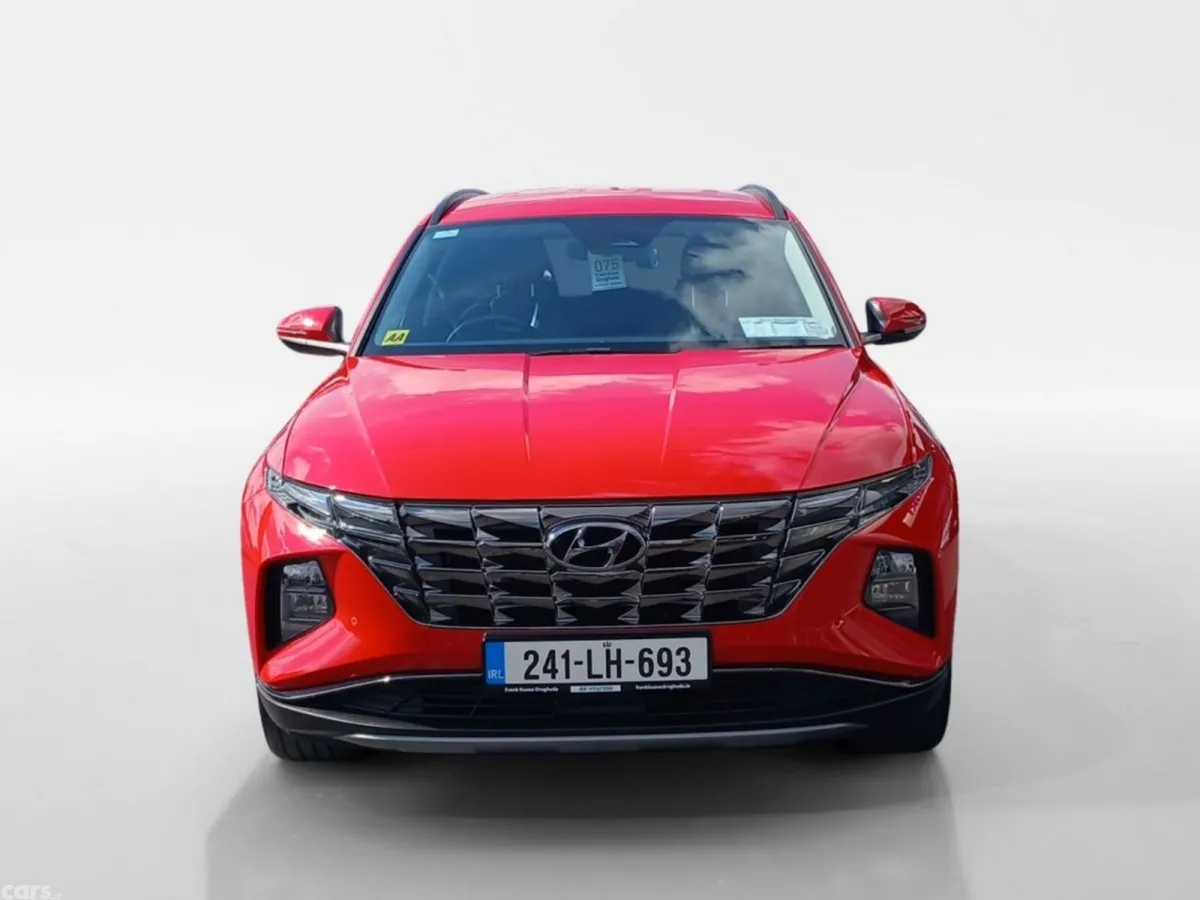 Hyundai Tucson SUV, Petrol Hybrid, 2024, Red