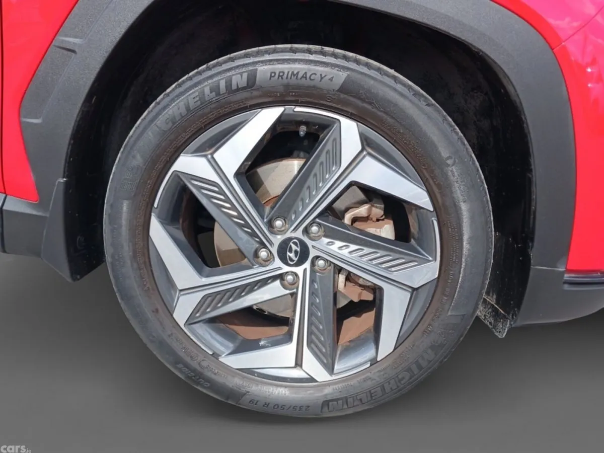 Hyundai Tucson SUV, Petrol Hybrid, 2024, Red