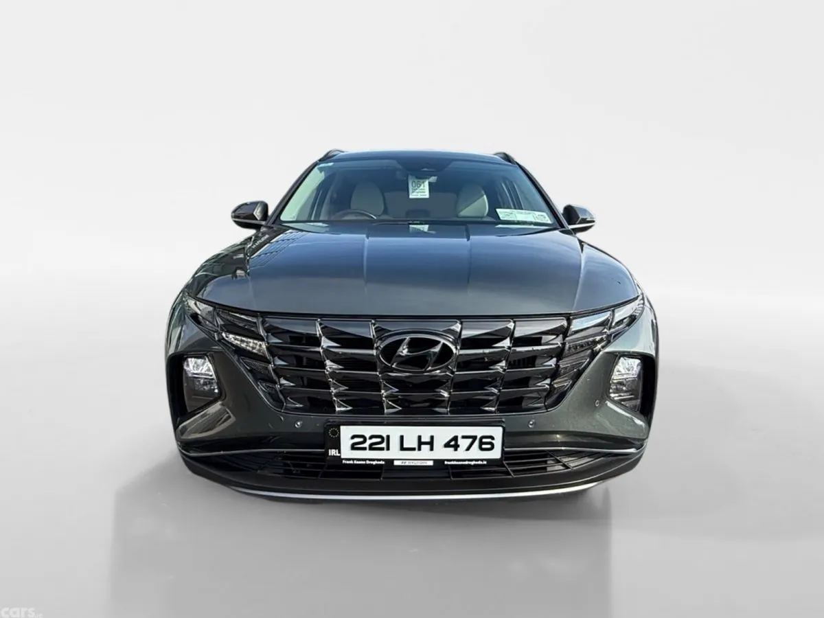 Hyundai Tucson SUV, Petrol Hybrid, 2022, Green
