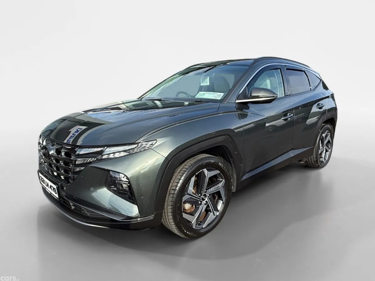 Hyundai Tucson SUV, Petrol Hybrid, 2022, Green