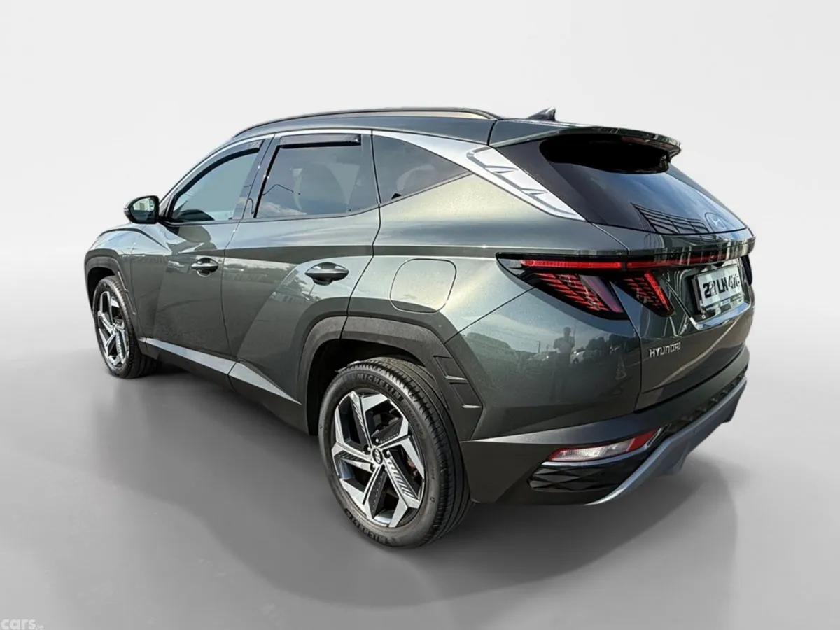 Hyundai Tucson SUV, Petrol Hybrid, 2022, Green