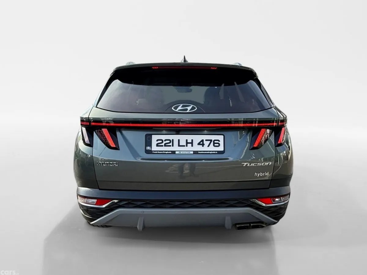 Hyundai Tucson SUV, Petrol Hybrid, 2022, Green