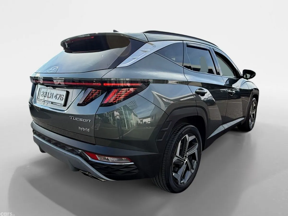 Hyundai Tucson SUV, Petrol Hybrid, 2022, Green